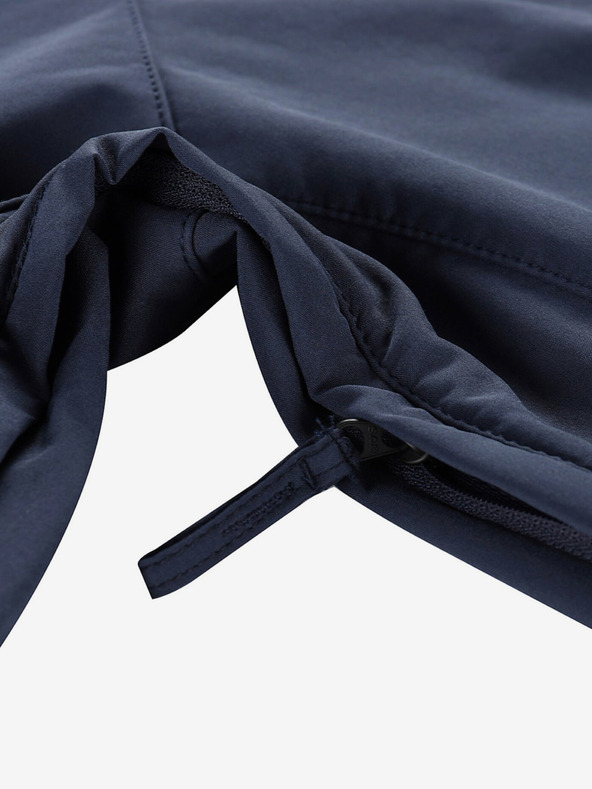 ALPINE PRO Modrá pánska softshellová bunda Alpine Pro HOORA