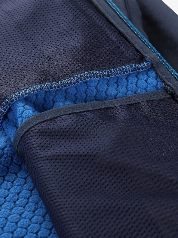 ALPINE PRO Modrá pánska softshellová bunda Alpine Pro HOORA