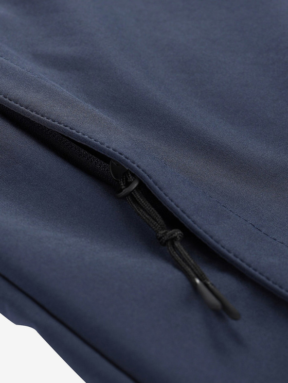 ALPINE PRO Modrá pánska softshellová bunda Alpine Pro HOORA