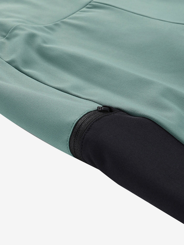 ALPINE PRO Zelené dámske outdoorové legíny Alpine Pro RENZA