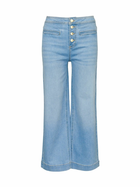 Orsay Svetlomodré dámske široké džínsy ORSAY