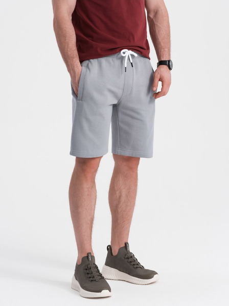 Ombre Clothing Šedé pánske tepláky Ombre Oblečenie