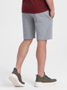 Ombre Clothing Šedé pánske tepláky Ombre Oblečenie