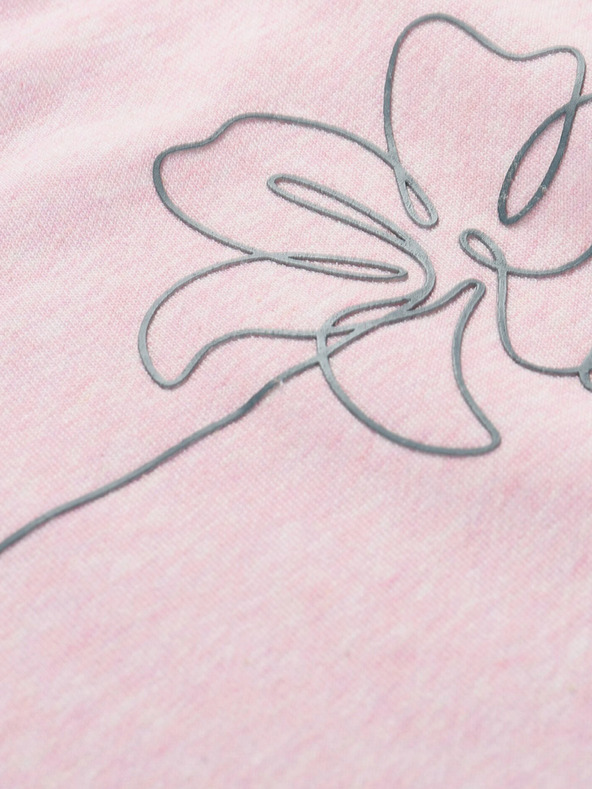 ALPINE PRO Ružové dievčenské šaty Alpine Pro HUDERO