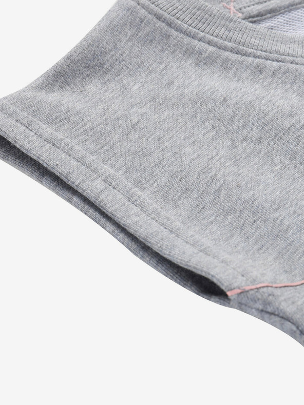 ALPINE PRO Šedé dievčenské šaty Alpine Pro HUDERO