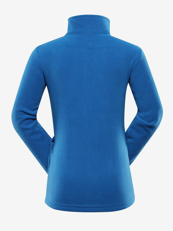 ALPINE PRO Alpine Pro SIUSO Modrá chlapčenská fleecová mikina