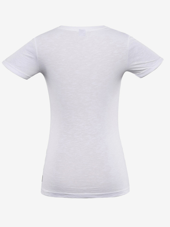 NAX Biele dámske tričko NAX Drawa