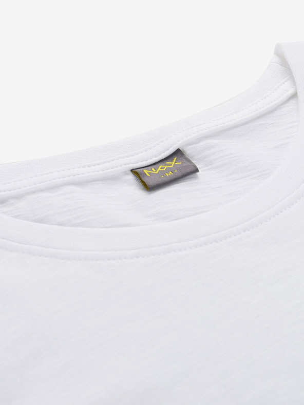 NAX Biele dámske tričko NAX Drawa