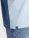 Ombre Clothing Modrá pánska košeľa Ombre Clothing