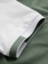Ombre Clothing Svetlozelená pánska košeľa Ombre Clothing