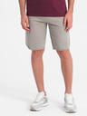 Ombre Clothing Béžové pánske tepláky Ombre Oblečenie