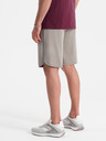 Ombre Clothing Béžové pánske tepláky Ombre Oblečenie