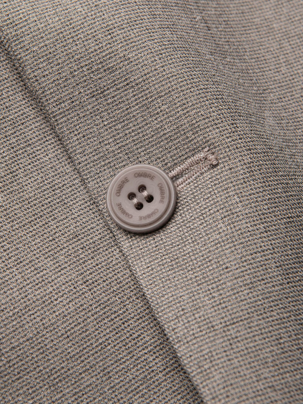 Ombre Clothing Béžové pánske sako Ombre Clothing