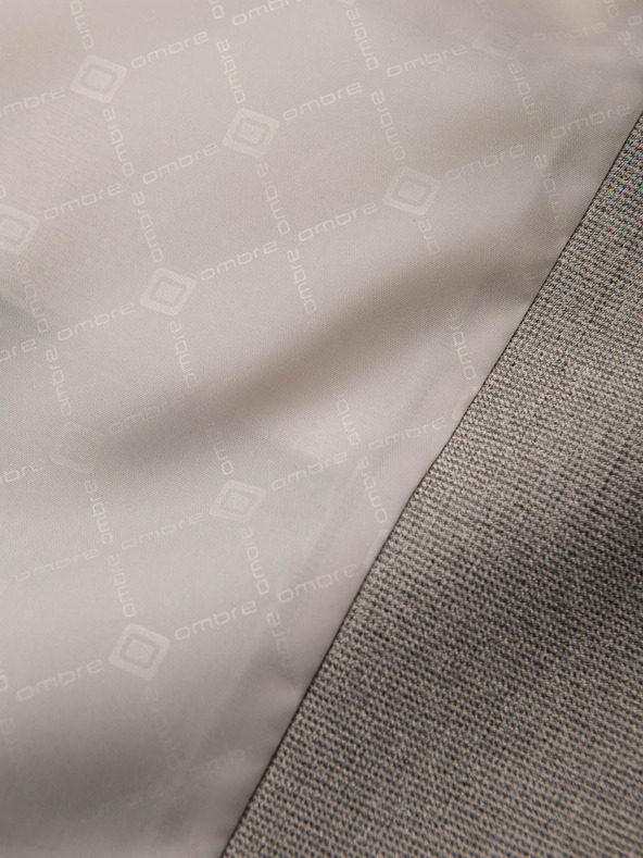 Ombre Clothing Béžové pánske sako Ombre Clothing