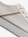 Ombre Clothing Biele pánske tenisky Ombre Oblečenie