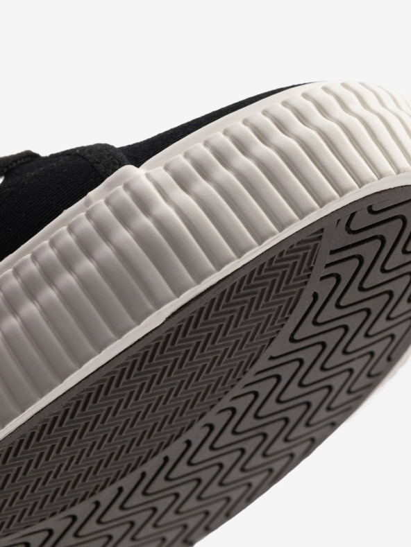 Ombre Clothing Čierne pánske základné tenisky Ombre Clothing Classic