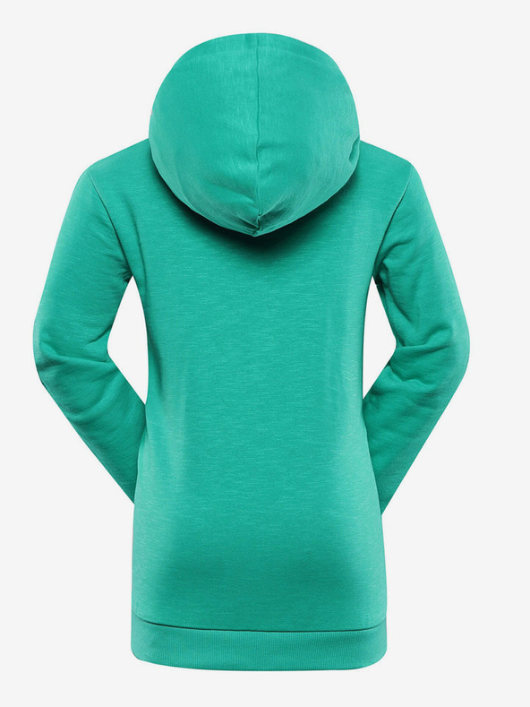NAX Zelená detská mikina NAX Colefo