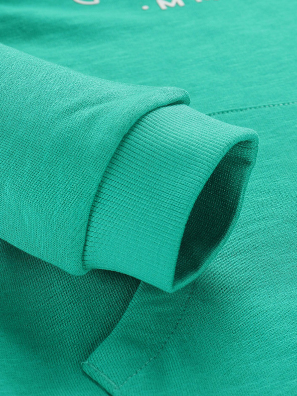 NAX Zelená detská mikina NAX Colefo