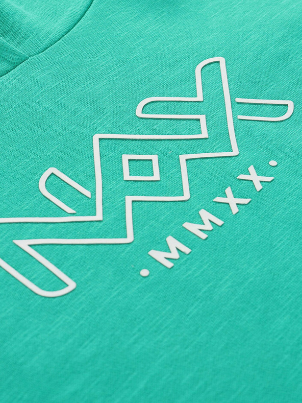 NAX Zelená detská mikina NAX Colefo