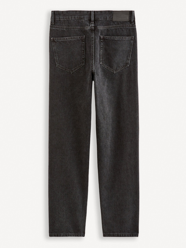 Celio Čierne pánske džínsy Celio Foloose