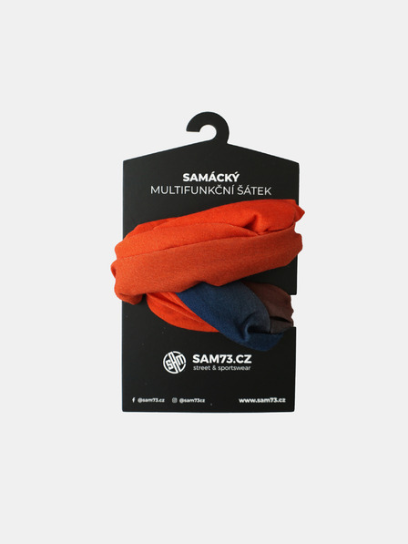 Sam 73 Oranžová multifunkčná šatka SAM 73