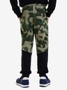 Sam 73 Khaki chlapčenské vzorované tepláky SAM 73 Conrad