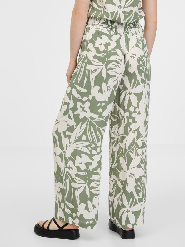 Orsay Kaki dámske široké nohavice ORSAY