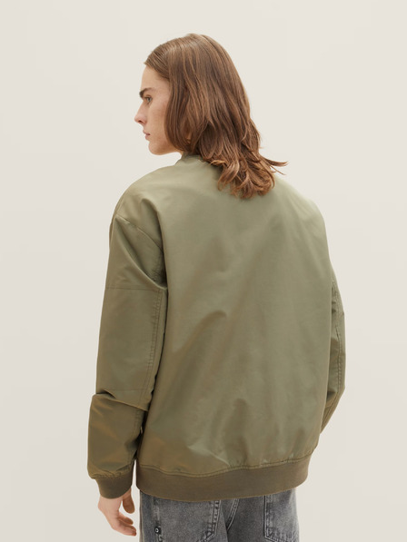 Tom Tailor Denim Khaki pánska bombera Tom Tailor Denim