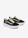 Vans Čierne dámske tenisky na platforme VANS UA Old Skool Overt CC