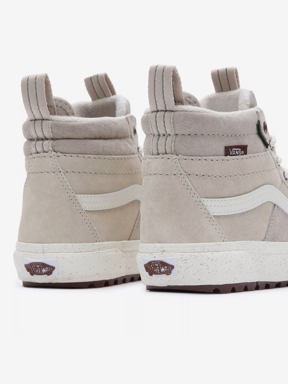 Vans Béžové dámske semišové členkové tenisky VANS UA SK8-Hi MTE-2