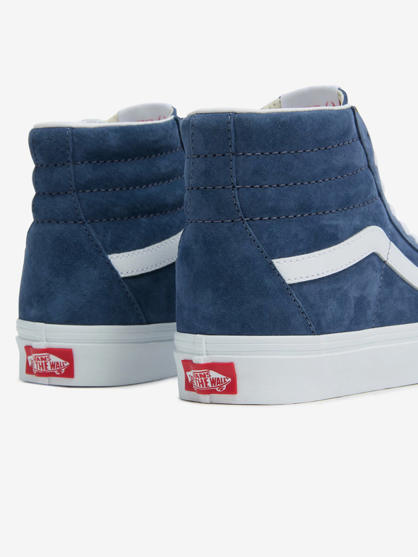 Vans Modré dámske semišové členkové tenisky VANS SK8-Hi