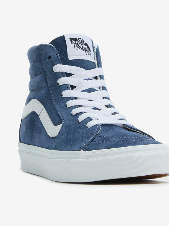 Vans Modré dámske semišové členkové tenisky VANS SK8-Hi
