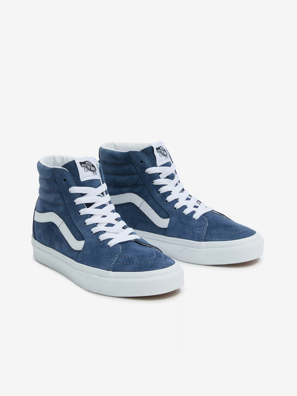 Vans Modré dámske semišové členkové tenisky VANS SK8-Hi