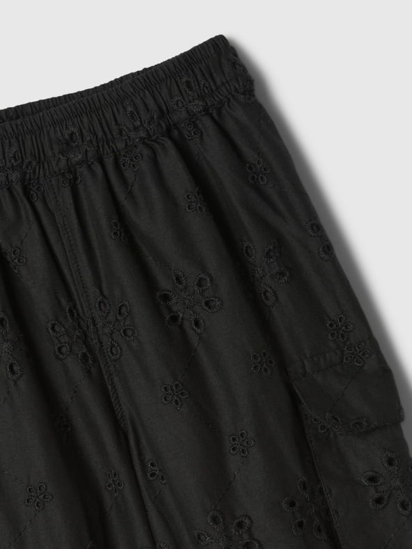 GAP Baby krajkové cargo nohavice GAP