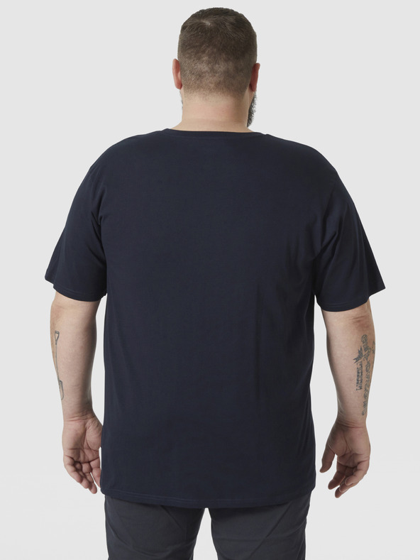 Helly Hansen Tmavomodré pánske tričko HELLY HANSEN HH® Logo