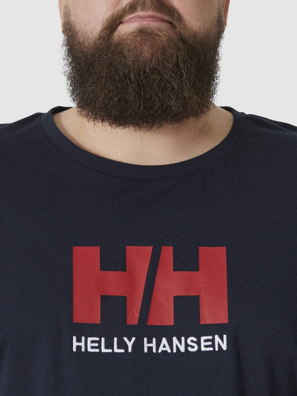 Helly Hansen Tmavomodré pánske tričko HELLY HANSEN HH® Logo