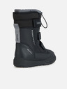 Geox Čierne chlapčenské zimné topánky Geox Bunshee Pg B A