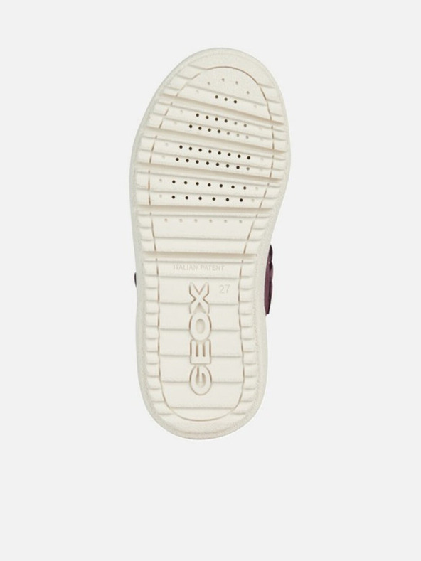 Geox Tmavofialové dievčenské tenisky Geox Theleven Wpf