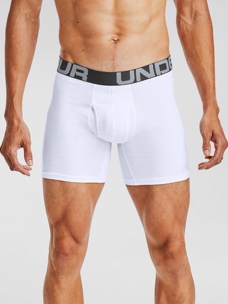 Under Armour Pánske boxerky Under Armour Charged Cotton 6in 3 Pack