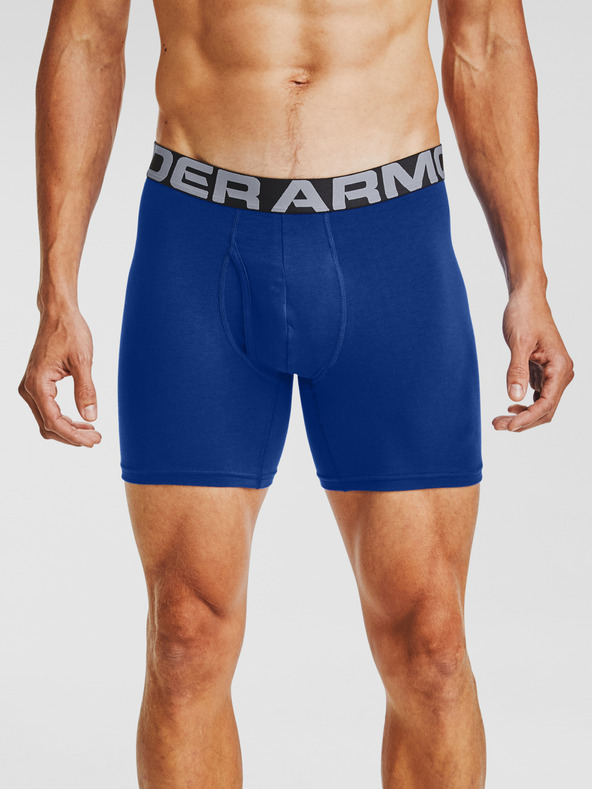 Under Armour Pánske boxerky Under Armour Charged Cotton 6in 3 Pack