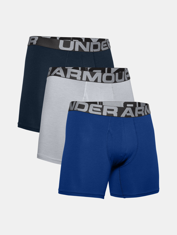 Under Armour Pánske boxerky Under Armour Charged Cotton 6in (3ks)