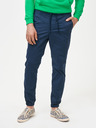 GAP Nohavice slim canvas joggers GapFlex GAP