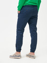 GAP Nohavice slim canvas joggers GapFlex GAP