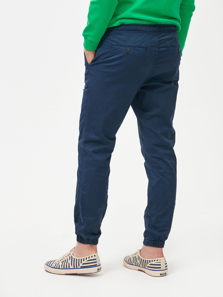 GAP Nohavice slim canvas joggers GapFlex GAP
