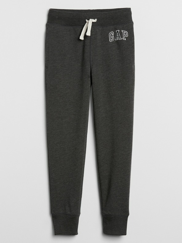 GAP Detské tepláky fleece logo GAP