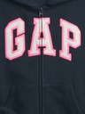 GAP Detská mikina GAP logo zip
