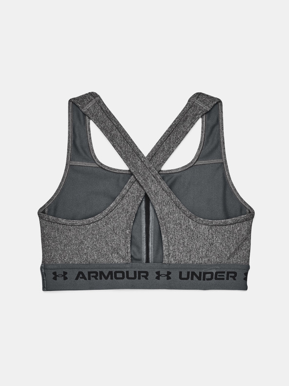 Under Armour Dámska podprsenka Under Armour Crossback Mid Heather Bra