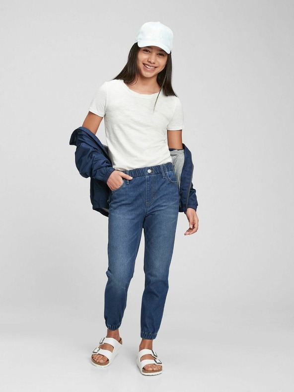 GAP Detské džínsy joggers mid rise GAP