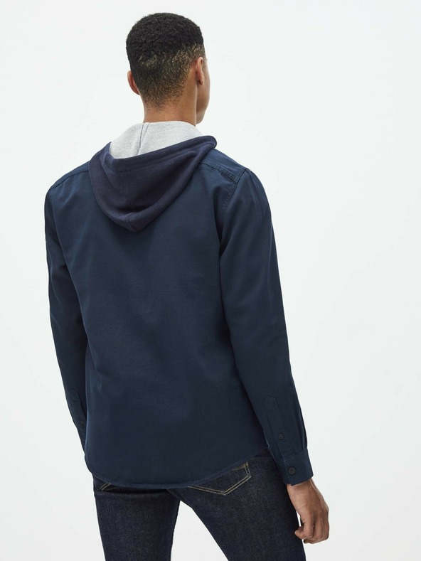 Celio Tmavomodrá košeľa Celio Sawork