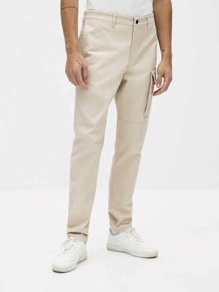 Celio Béžové nohavice Celio Sokargo